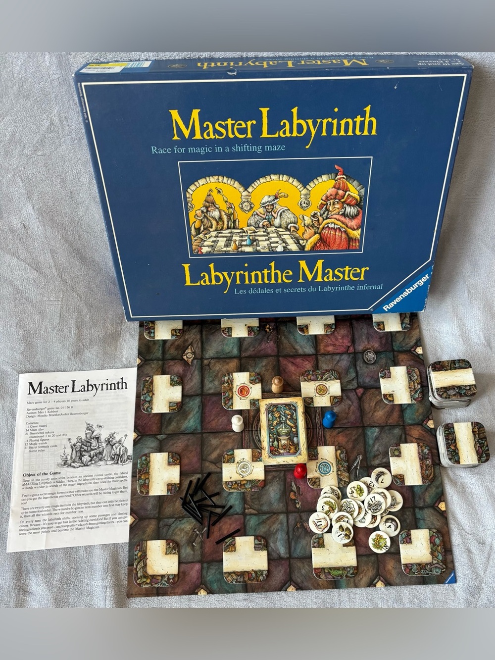 Master Labyrinth Ravensburger Vintage Board Game